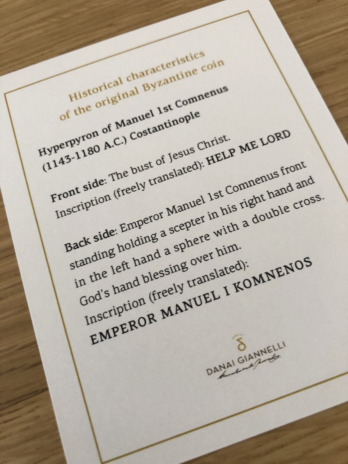 EARRINGS "CONSTANTINATO"