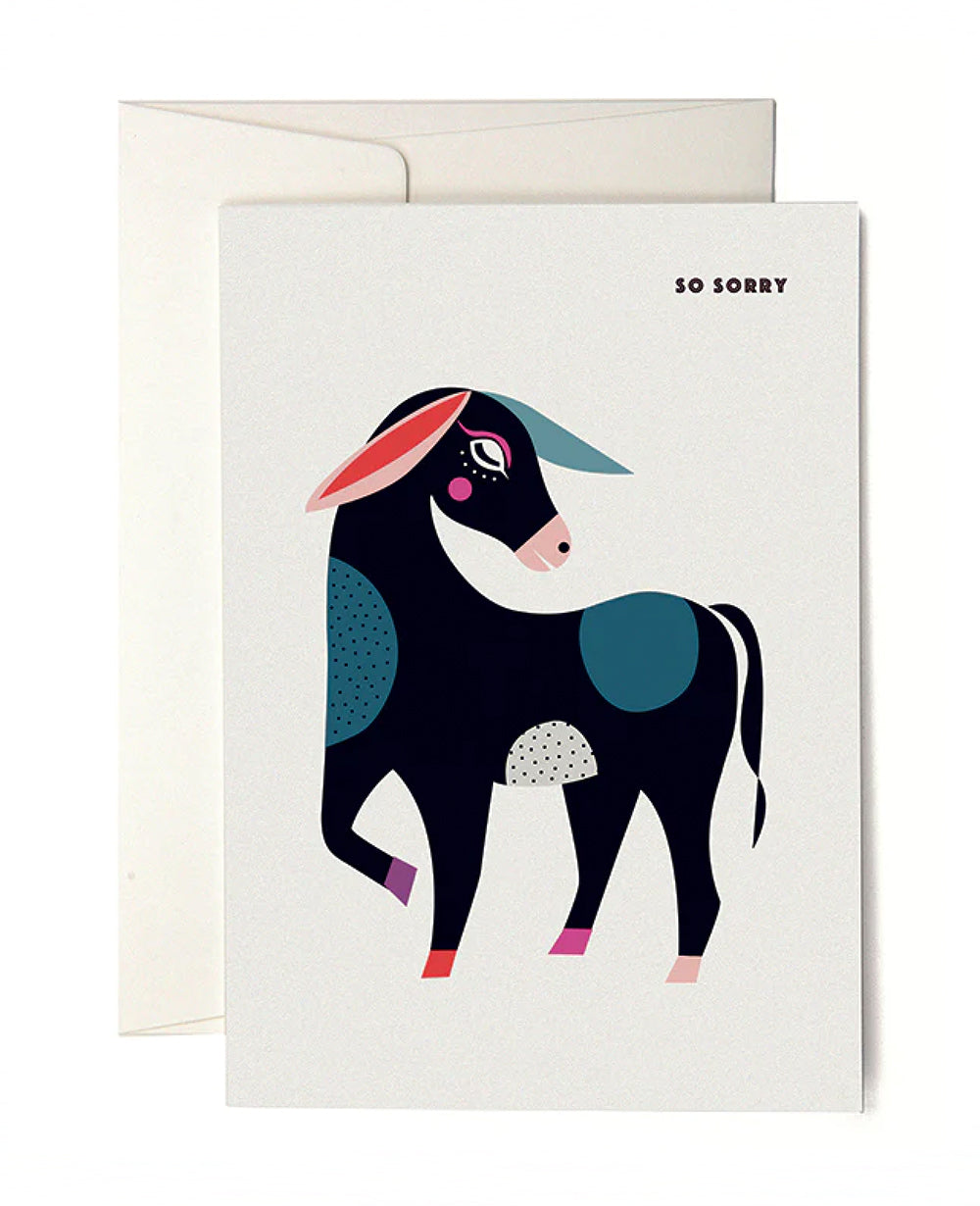 GREETING CARD "DONKEY"