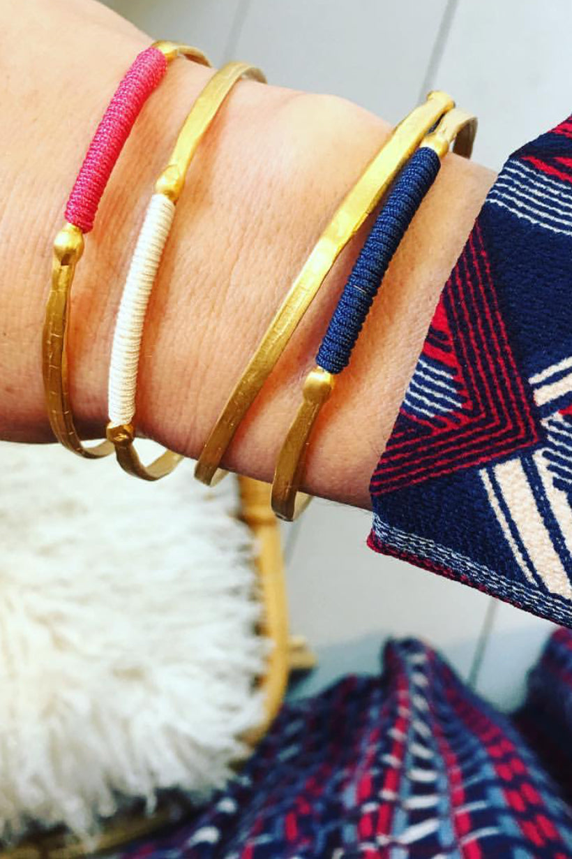 BANGLES "CHROMATA" GOLD