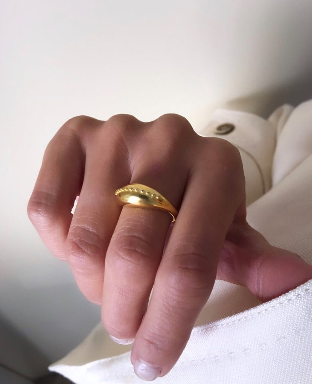 RING „KIRKI“ GOLD