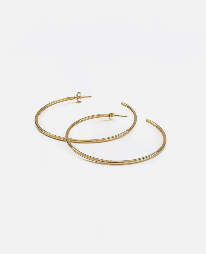 HOOPS "HOLLOW (M)" GOLD