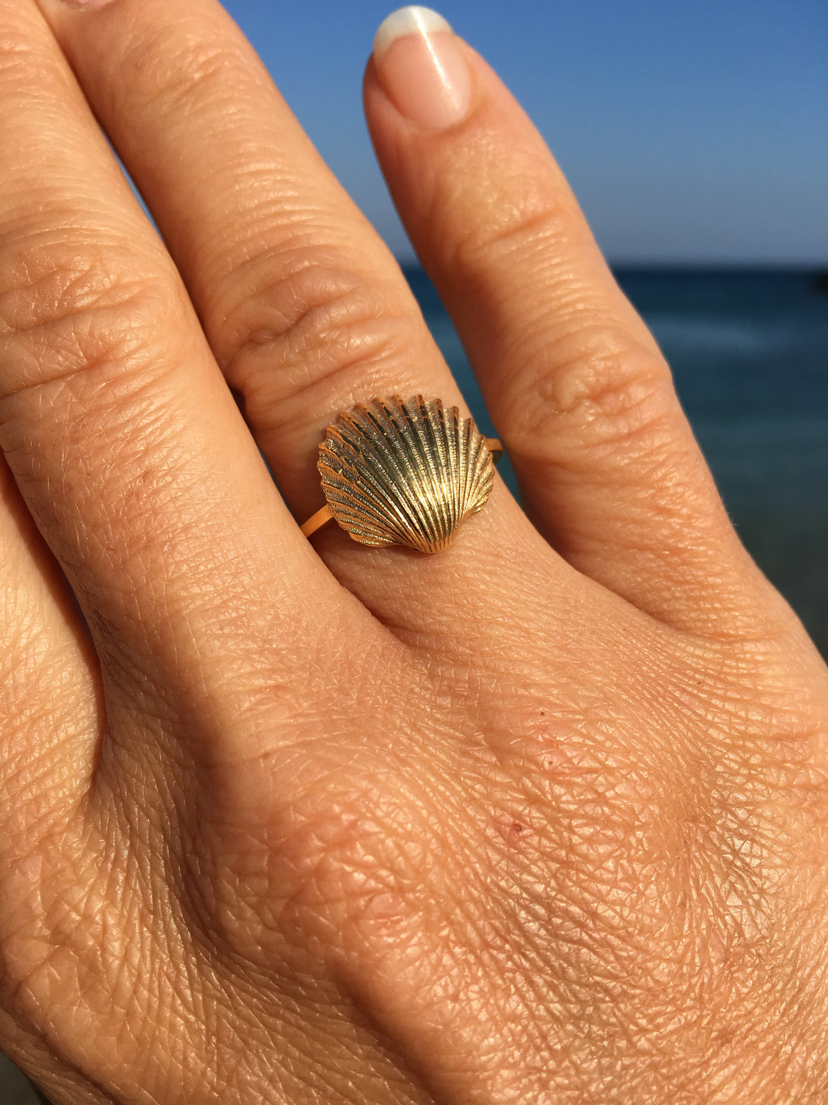 RING „SEA SHELL“