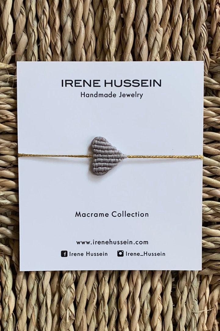 MAKRAMEE BRACELET "HEART"