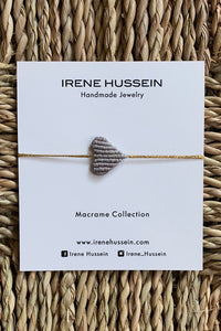 MAKRAMEE BRACELET "HEART"