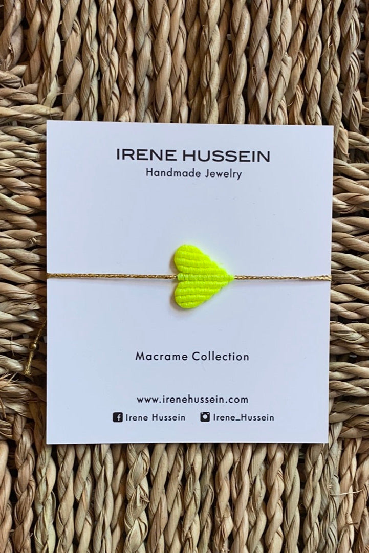 MAKRAMEE BRACELET "HEART"