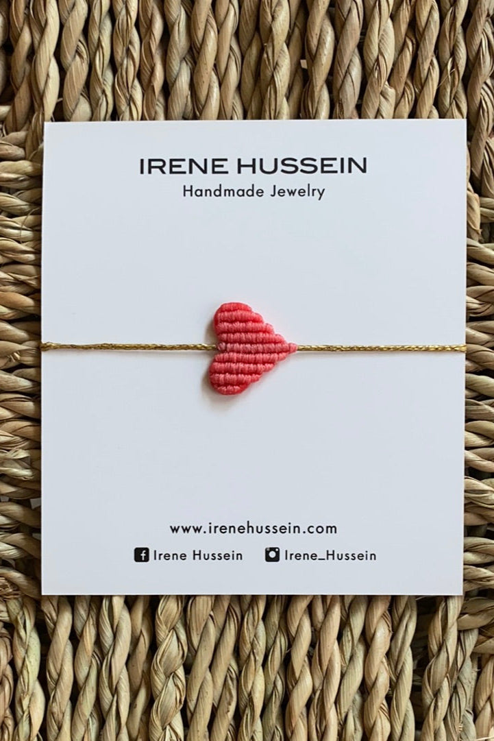 MAKRAMEE BRACELET "HEART"