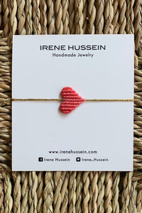 MAKRAMEE BRACELET "HEART"