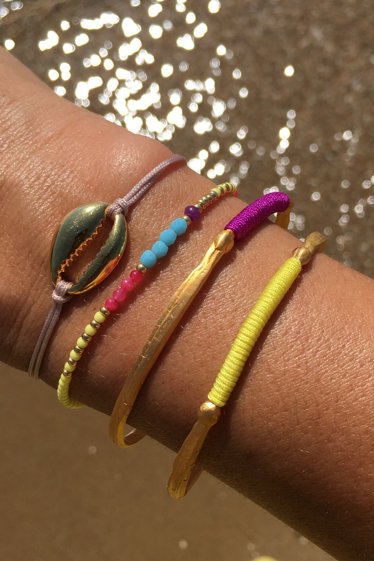 BANGLES "CHROMATA" GOLD