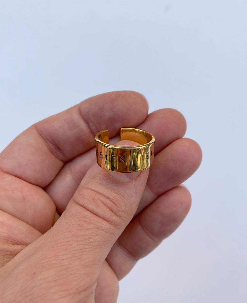 RING "MAKING MEMORIES" GOLD