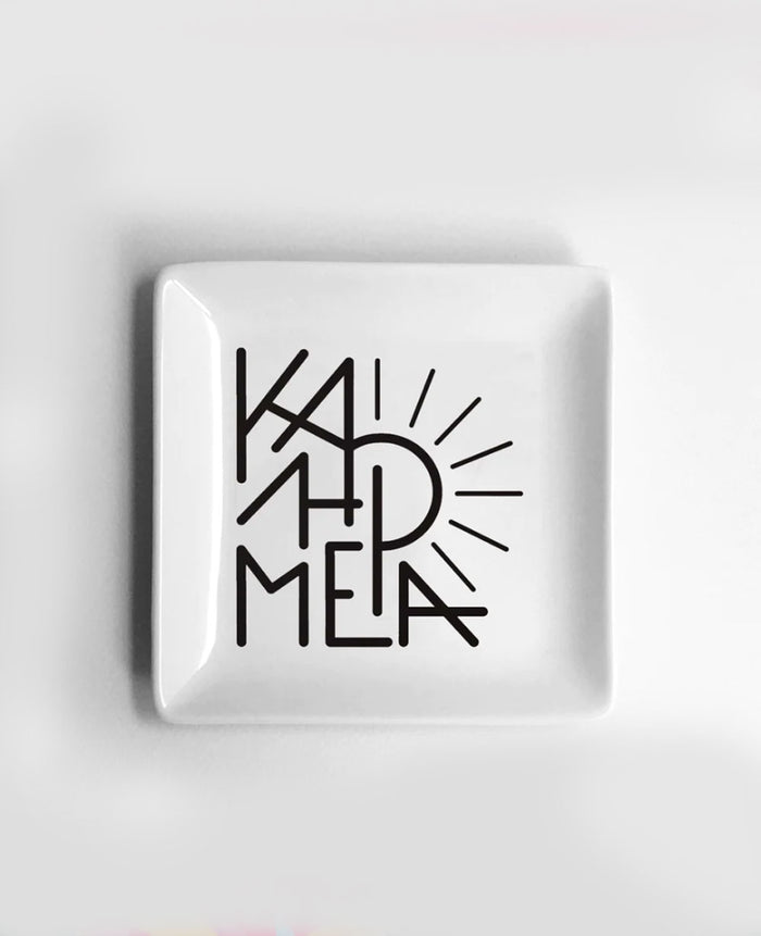 PORCELAIN TRAY "KALIMERA"