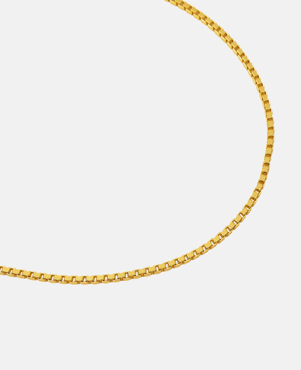 CHAIN NECKLACE "BOX"