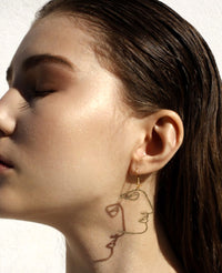 OHRRINGE "AMAZONE" GOLD