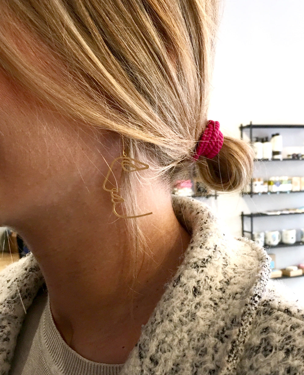 OHRRINGE "AMAZONE" GOLD