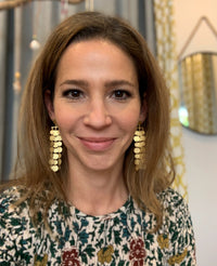 CHANDELIER EARRINGS "ALEXANDRA" GOLD