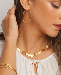 HOOP EARRINGS "DIONYSUS" GOLD