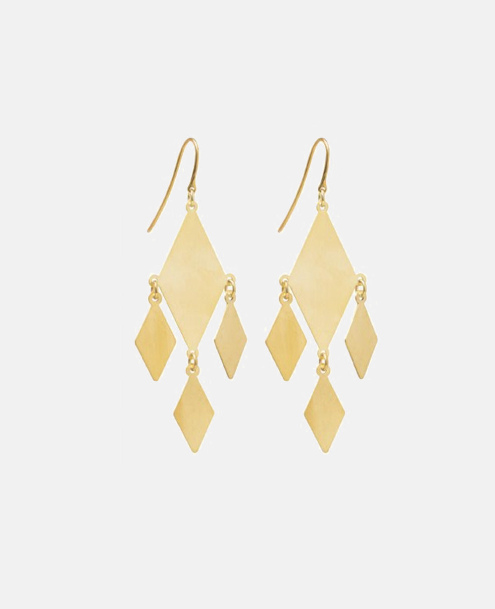SHORT EARRINGS "EPIONE" GOLD