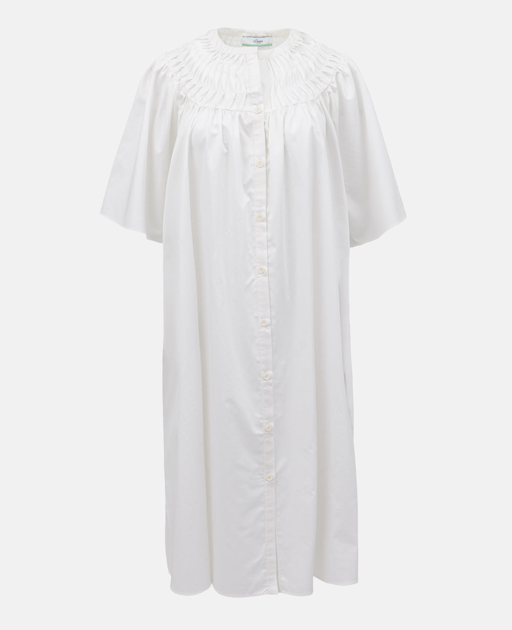 SHIRT DRESS "KARPHATOS" WHITE