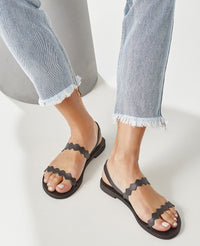 SANDALS "MILOS" BLACK