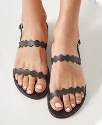 SANDALS "MILOS" BLACK