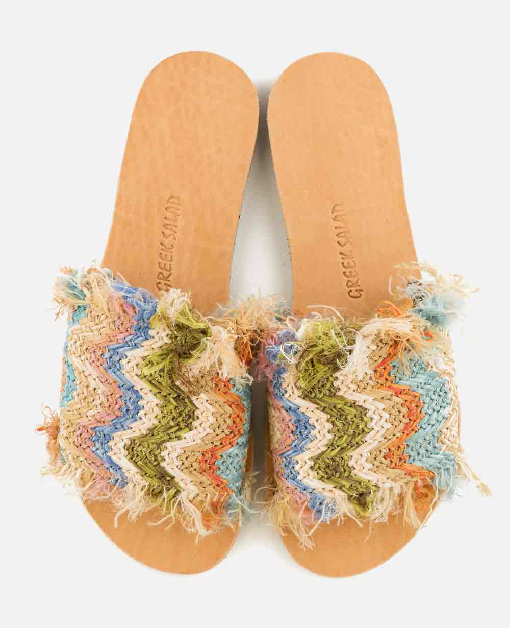 SANDALS "GIALOS" MULTICOLOUR/BEIGE
