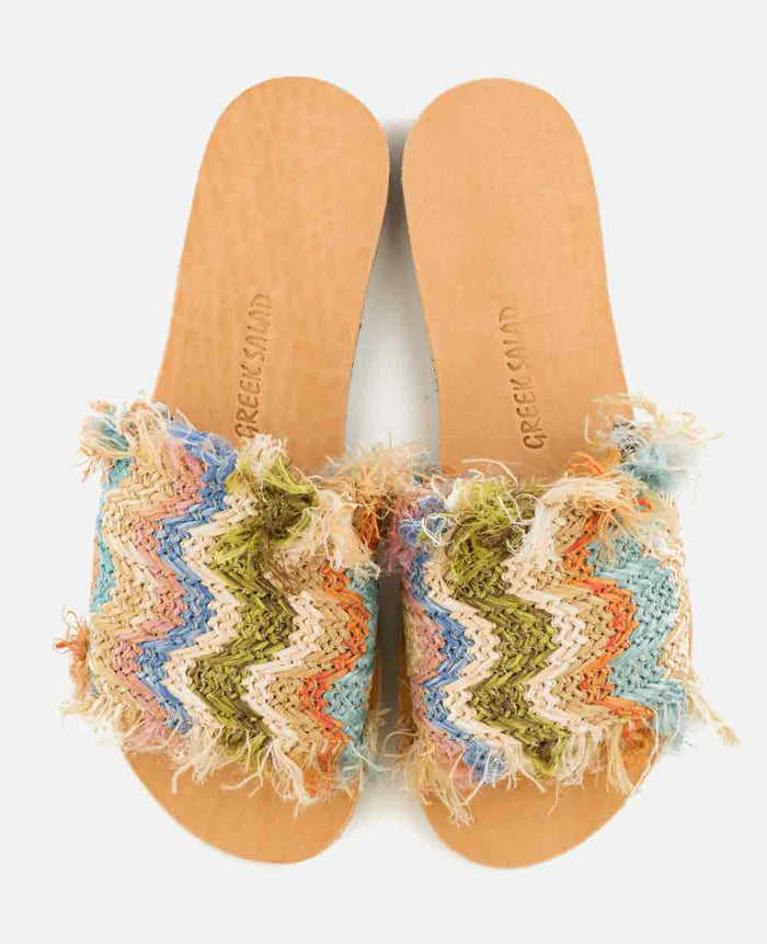 SANDALS "GIALOS" MULTICOLOUR/BEIGE