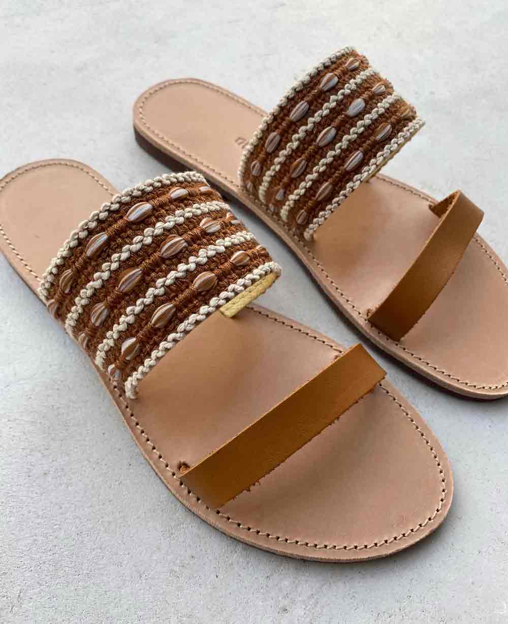 SANDALS "LOGARAS" NATURAL