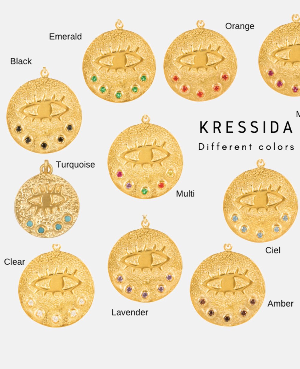 THIN NECKLACE "SMALL KRESSIDA" GOLD