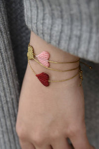 MAKRAMEE BRACELET "HEART"