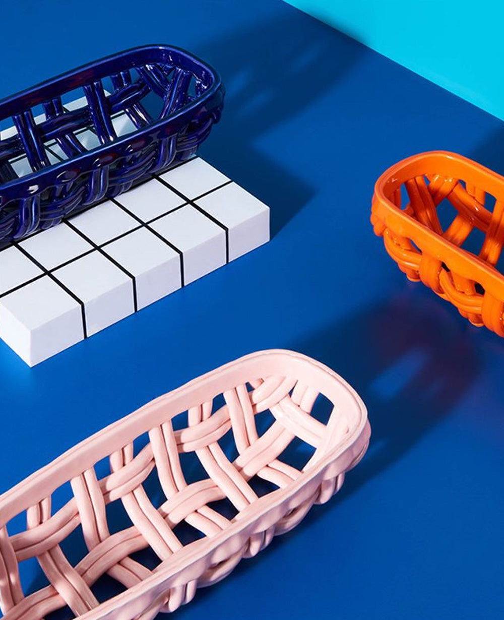 BASKET "BAGUETTE" PINK