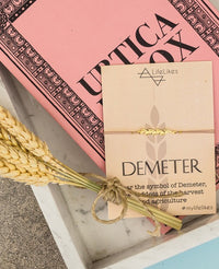 LUCKY BRACELET "DEMETER" GOLD