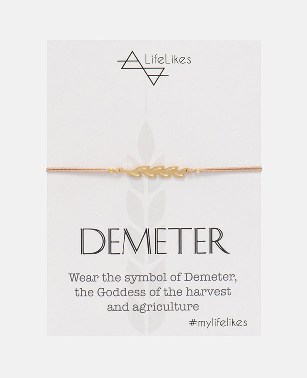 LUCKY BRACELET "DEMETER" GOLD