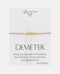 LUCKY BRACELET "DEMETER" GOLD