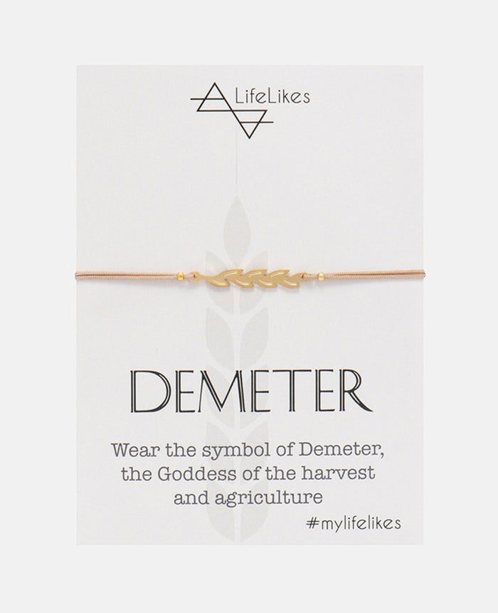LUCKY BRACELET "DEMETER" GOLD