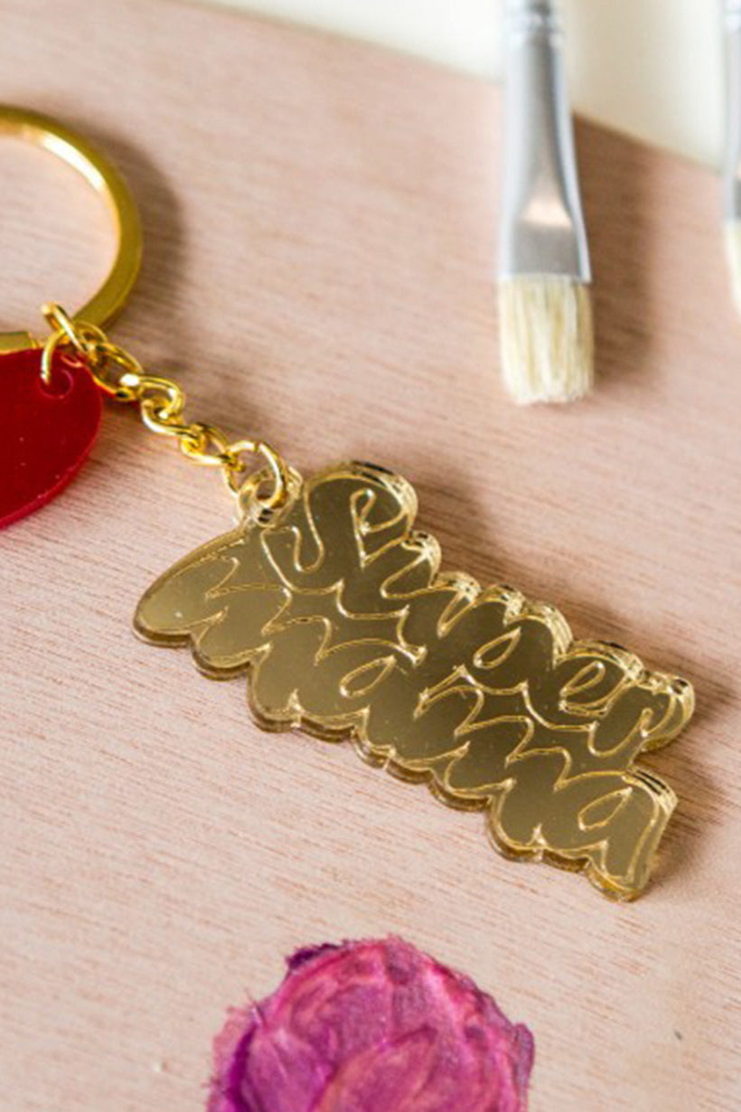 KEYCHAIN „SUPER MAMA“