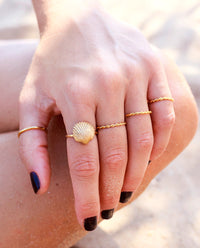 RING „SEA SHELL“