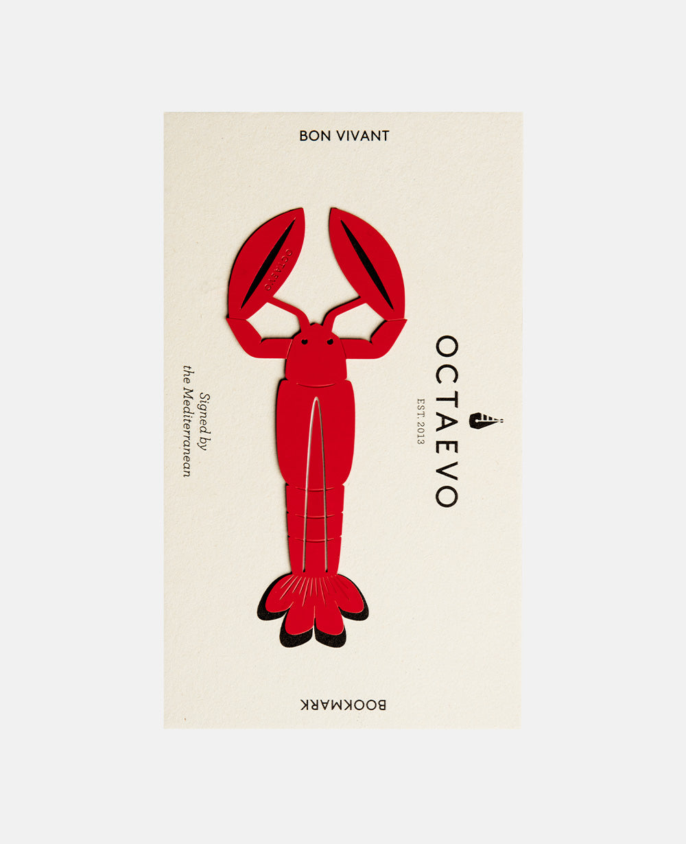 BOOKMARK "BON VIVANT" RED