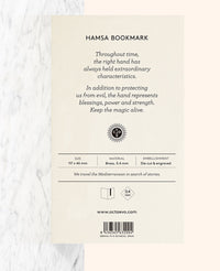 BOOKMARK “HAMSA”