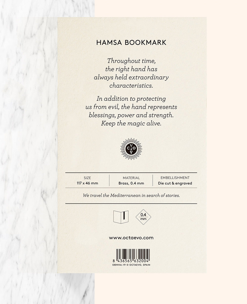 BOOKMARK “HAMSA”
