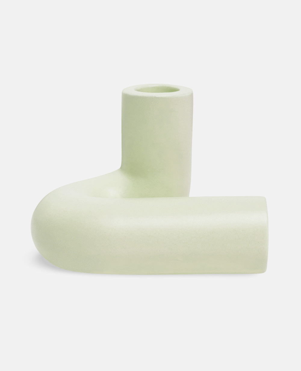 KERZENHALTER "TEMPLO" LIGHT MINT