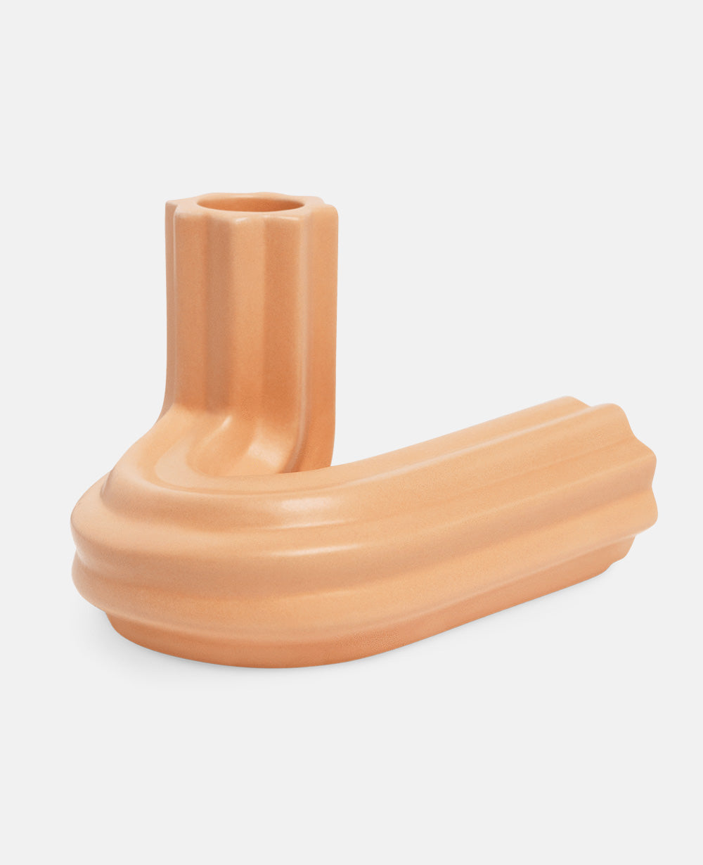 KERZENHALTER "TEMPLO" TANGERINE