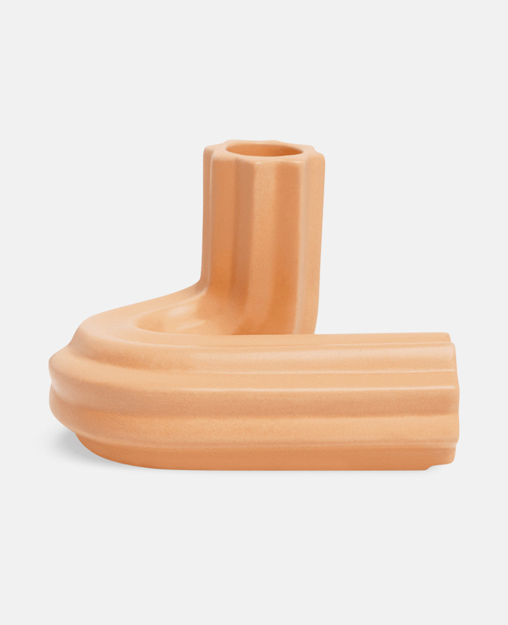 KERZENHALTER "TEMPLO" TANGERINE