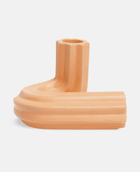 KERZENHALTER "TEMPLO" TANGERINE