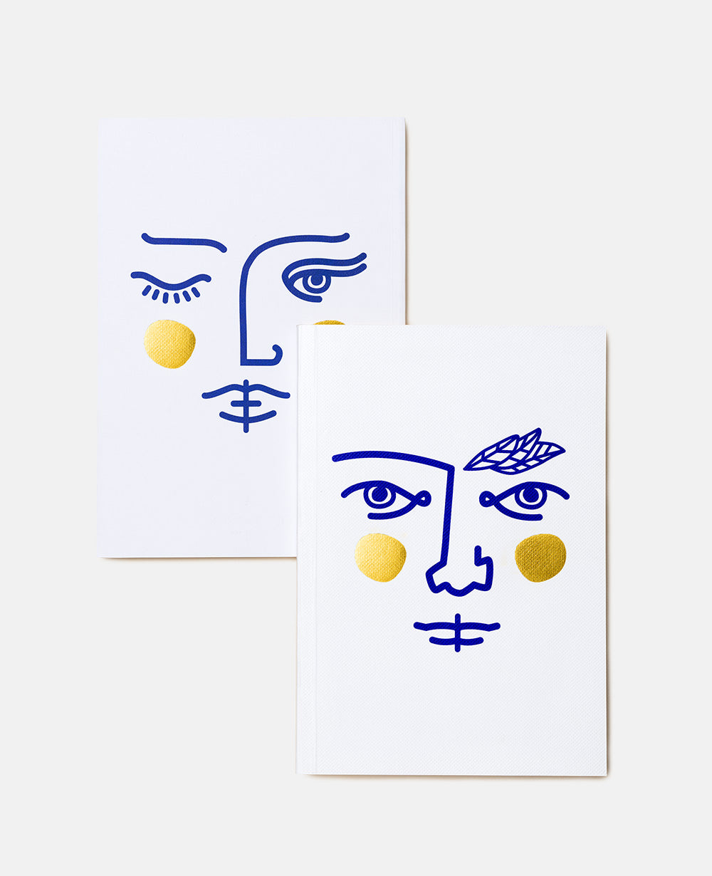 NOTEBOOK "JANUS" WHITE