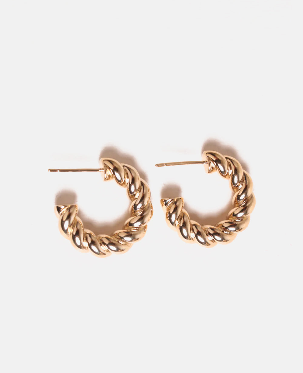 HOOPS "LINE" GOLD