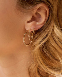 HOOPS "NARCISSE XS" GOLD