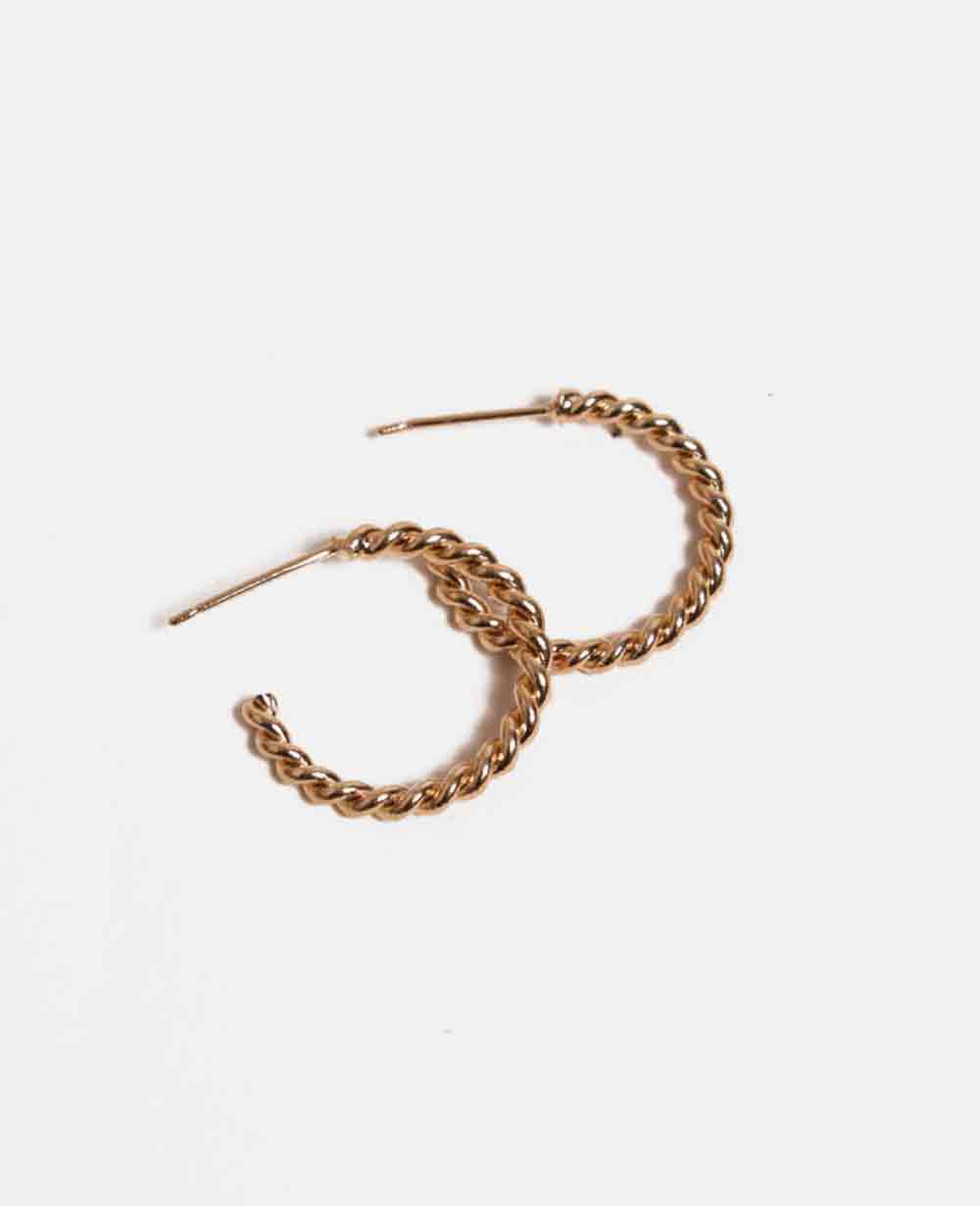 HOOPS "NARCISSE S" GOLD