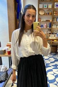 BLOUSE WITH LONG SLEEVES "MELISSA"