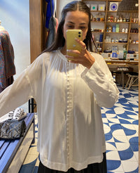 BLOUSE WITH LONG SLEEVES "MELISSA"