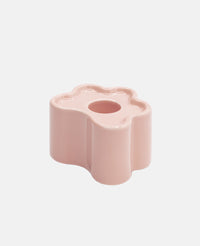 CANDLE HOLDER "FLORA" PINK