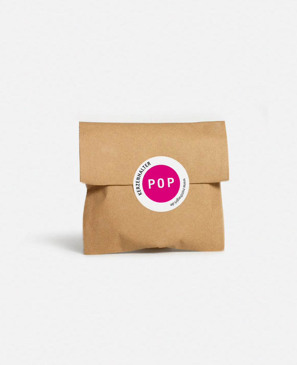 CANDLE HOLDER "POP” PINK